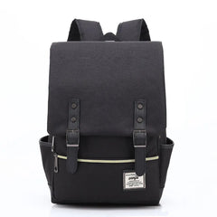 Canvas School Backpack for Teenage Girl Boy Bookbag Casual Laptop Bag Pack