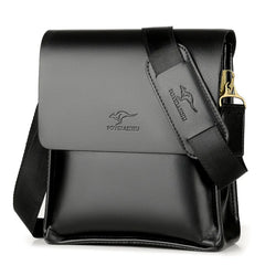 Men's Kangaroo Shoulder Bag Business Crossbody Messenger Laptop Briefcase