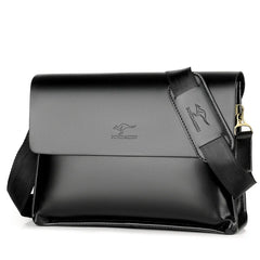 Men's Kangaroo Shoulder Bag Business Crossbody Messenger Laptop Briefcase
