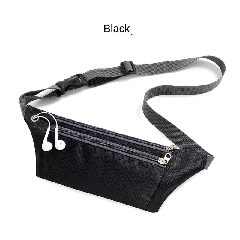 Men's Waterproof Outdoor Sports Bag Canvas Waist Pouch