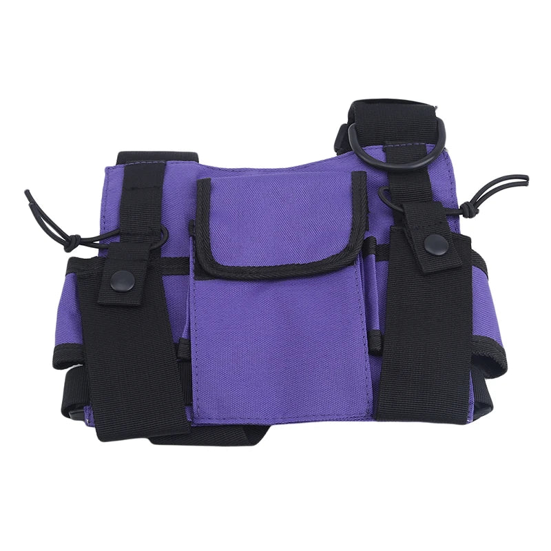 Men's Chest Bag Cross Backpack Streetwear Feature Pack Military Tactical