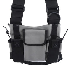 Men's Chest Bag Cross Backpack Streetwear Feature Pack Military Tactical