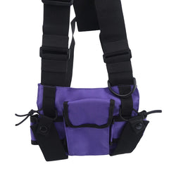 Men's Chest Bag Cross Backpack Streetwear Feature Pack Military Tactical