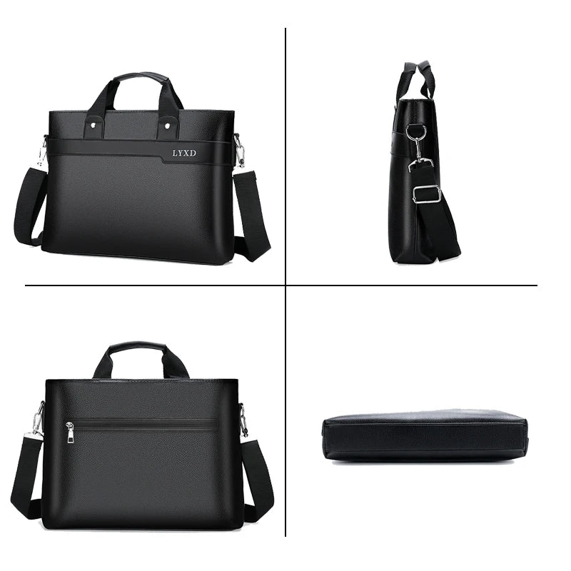 Men's Briefcase Business Shoulder Bags Messenger Bags Portable