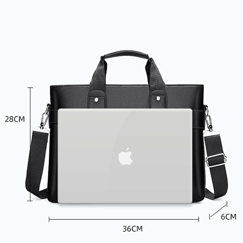 Men's Briefcase Business Shoulder Bags Messenger Bags Portable