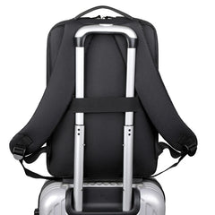 Men's Business Backpack Nylon Laptop 15.6 Inch Waterproof Travel Bag