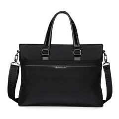 Men's Oxford Business Briefcase Single Strap Laptop Bag