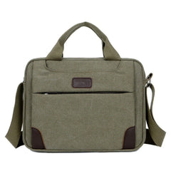 Men's Canvas Crossbody Hiking Military Messenger Sling Bag