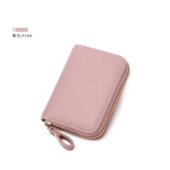 RFID Anti-theft Card Wallet Zipper Small Driver's Bag