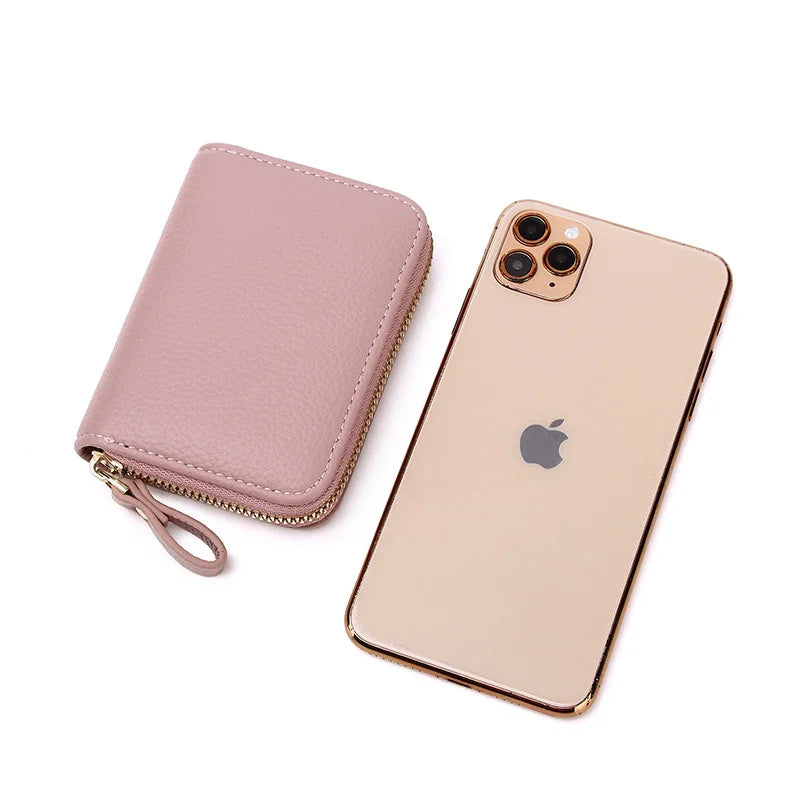 RFID Anti-theft Card Wallet Zipper Small Driver's Bag