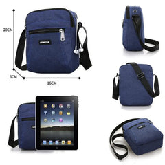 Men's Casual Crossbody Shoulder Bag Travel Bag for Work Business