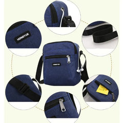 Men's Casual Crossbody Shoulder Bag Travel Bag for Work Business