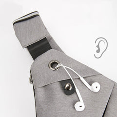 Men's Chest Bag Digital Storage Gun Bag Sling Crossbody Waist Bag