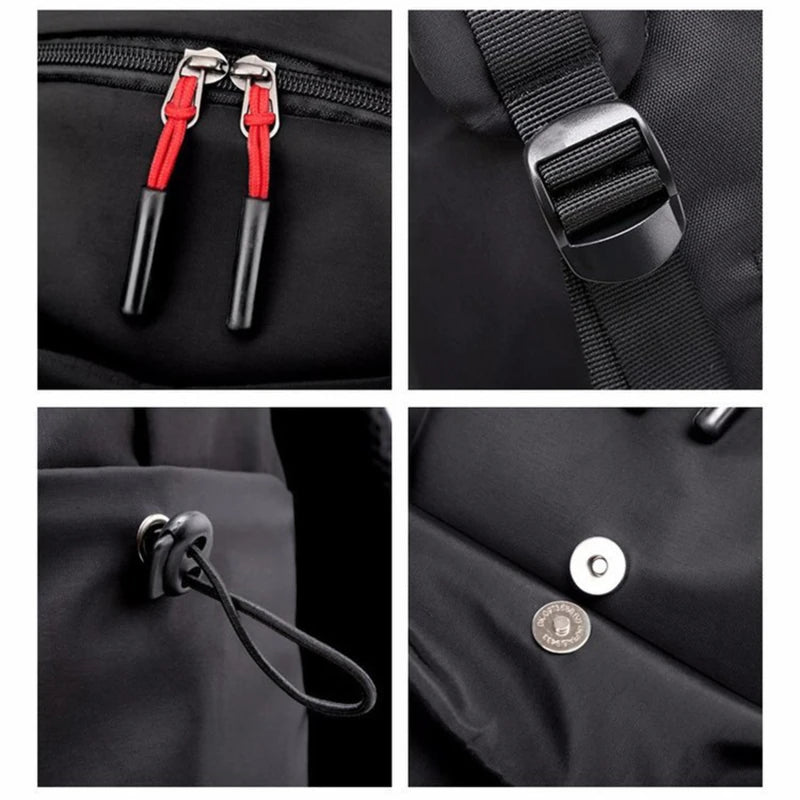Men's Computer Bag Large Capacity Leisure Backpack Travel Backpack