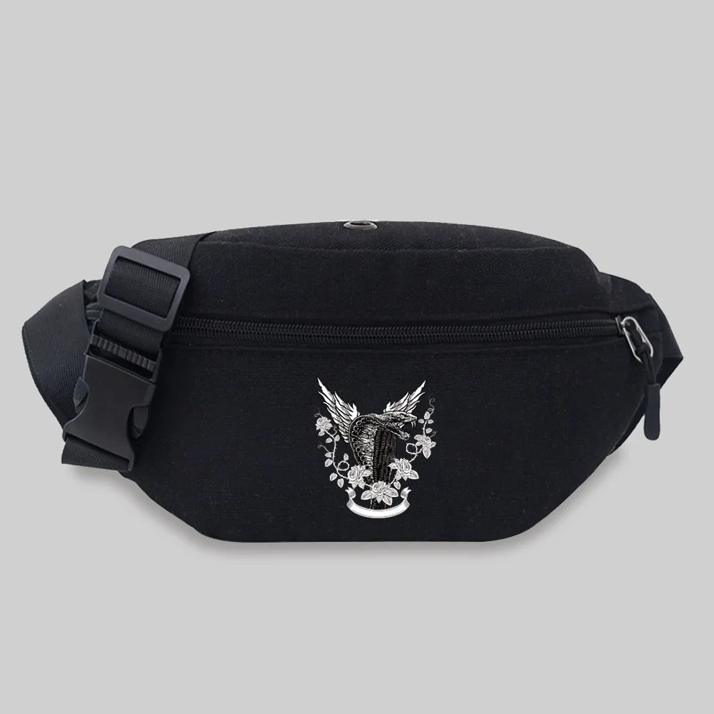 Unisex Sports Fanny Pack Messenger Bag Large Capacity Waist Bag