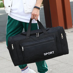 Men's Sports Travel Luggage Bag Crossbody Shoulder Bag Waterproof Backpack