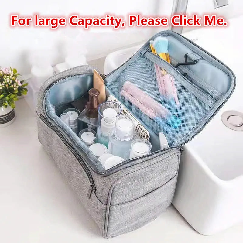 Men's Hanging Cosmetic Bag Travel Toiletry Kit Wash Pouch Women