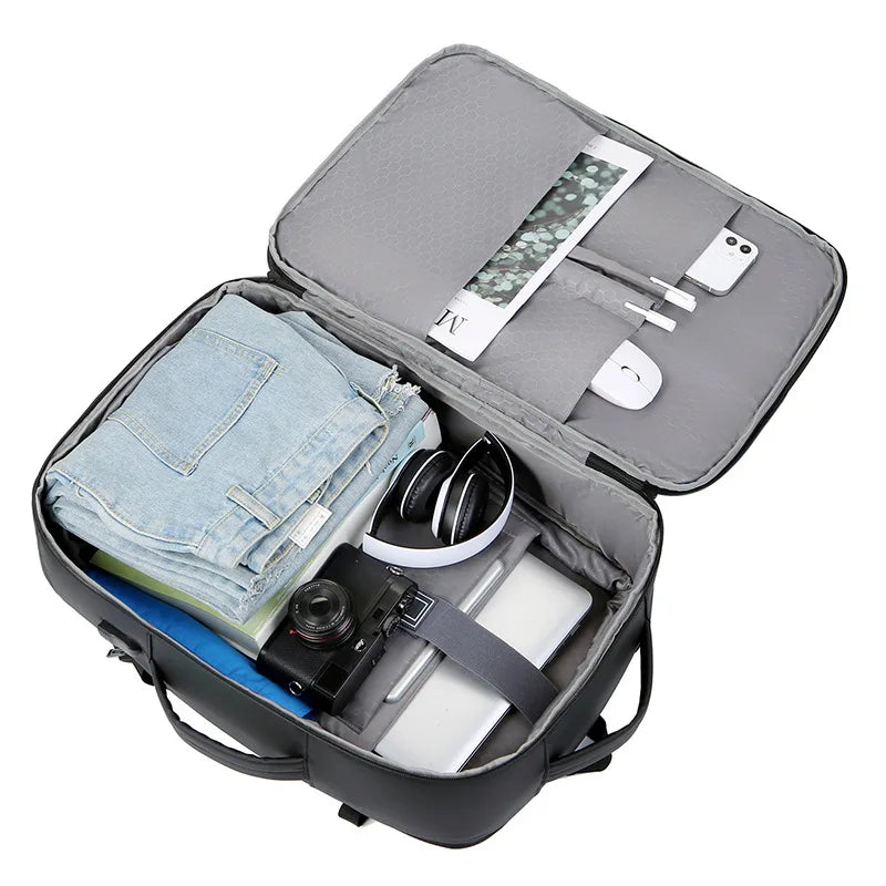 Men's Large Capacity Business Travel Backpack