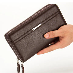 Men's Long Purse Men Wallets Business Large Capacity High Male Purse