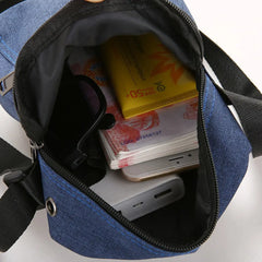 Men's Messenger Bag Crossbody Shoulder Bags Travel Bag Man Purse Small Sling Pac