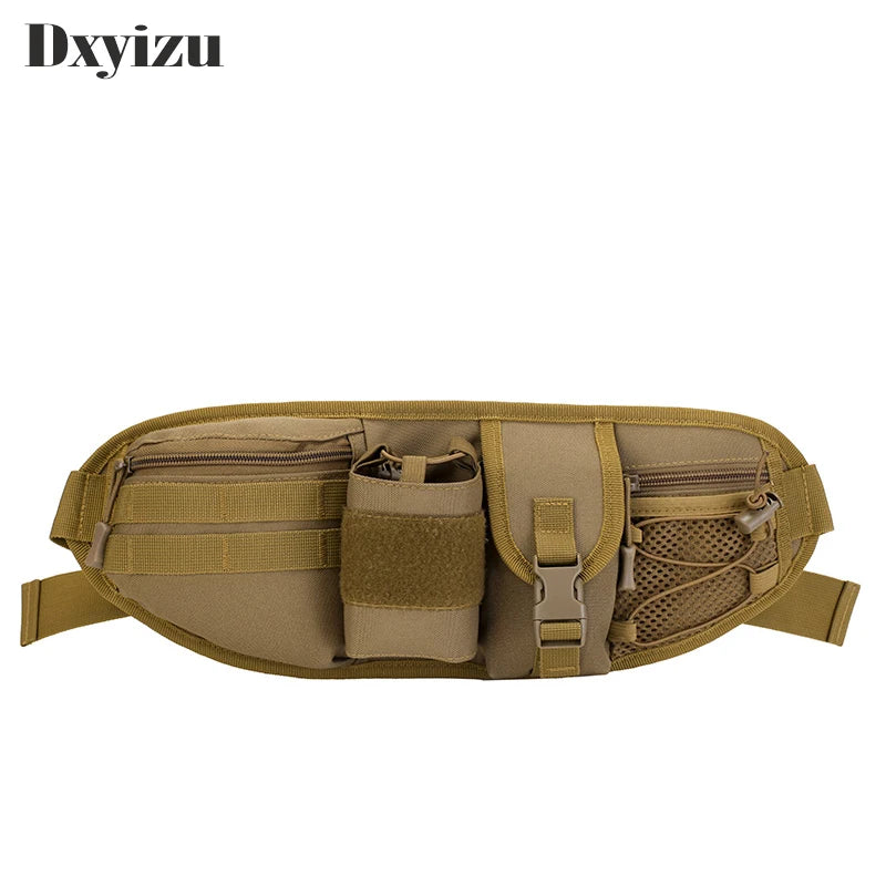Men's Military Shoulder Bag Waterproof Camouflage Chest Pocket