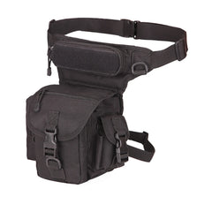 Men's Camo Drop Leg Bag Utility Waist Belt Pack