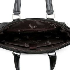 Men's Business Laptop Bag Casual Messenger Bag Retro Briefcase
