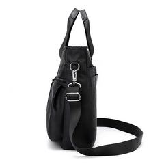 Men's Nylon Laptop Bag Large Capacity 14 Pad Bag Casual Daily Working Tote Bag
