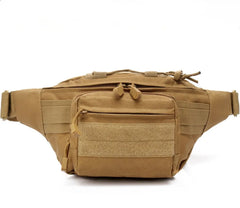 Men's Outdoor Army Hiking Shoulder Bag Tactical Fanny Pack