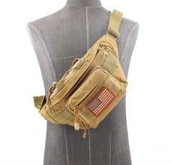Men's Outdoor Army Hiking Shoulder Bag Tactical Fanny Pack
