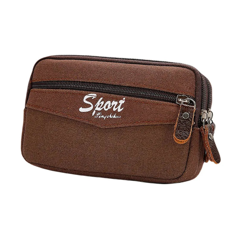 Men's Outdoor Waist Bag Travel Waist Belt Bag Teenage Running Fanny Pack
