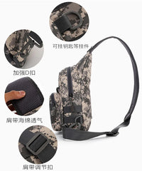 Waterproof Oxford Cloth Shoulder Bag for Outdoor Sports and Casual Riding