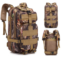 Men's Outdoor Tactical Backpack Waterproof Rucksack Military Bag Pack