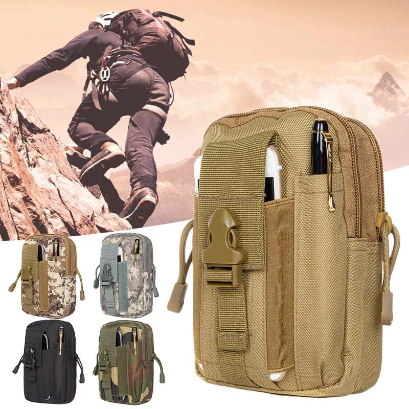 Men's Outdoor Tactical Fanny Pack Waist Bag Mountaineering Bag