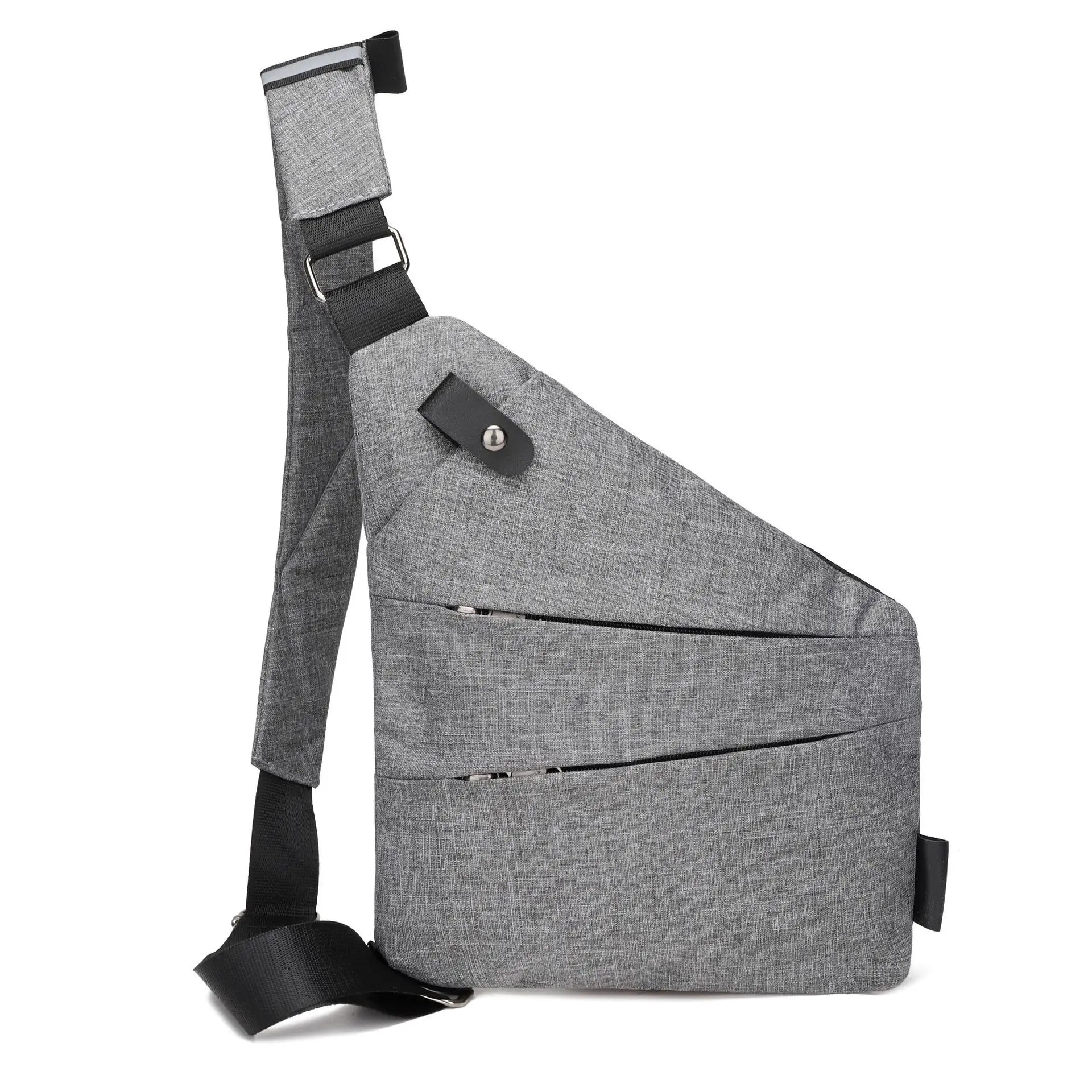 Men's Waterproof Shoulder Bag Bicycle Anti-theft Crossbody Chest Bag