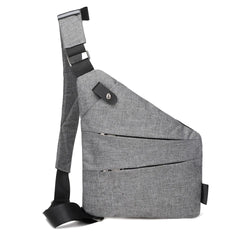 Men's Waterproof Shoulder Bag Bicycle Anti-theft Crossbody Chest Bag