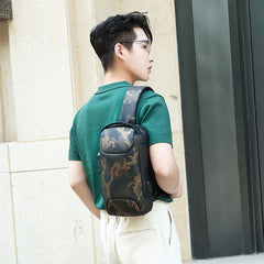 Men's Security Lock Sports Mini Shoulder Bag