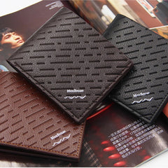 Men's Short Wallet Multi-card Slot Bill Fold Credit Card Holder