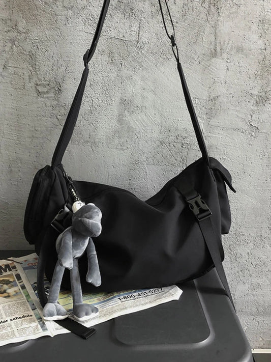Japanese Functional Tooling Messenger Bag Large Sports Backpack