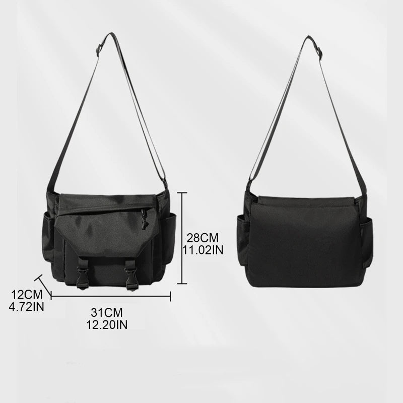 Men's Waterproof Crossbody Bag Large Capacity Lightweight Sling Bag