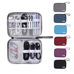 Travel Electronic Accessory Storage Bag Waterproof Wrist Bag