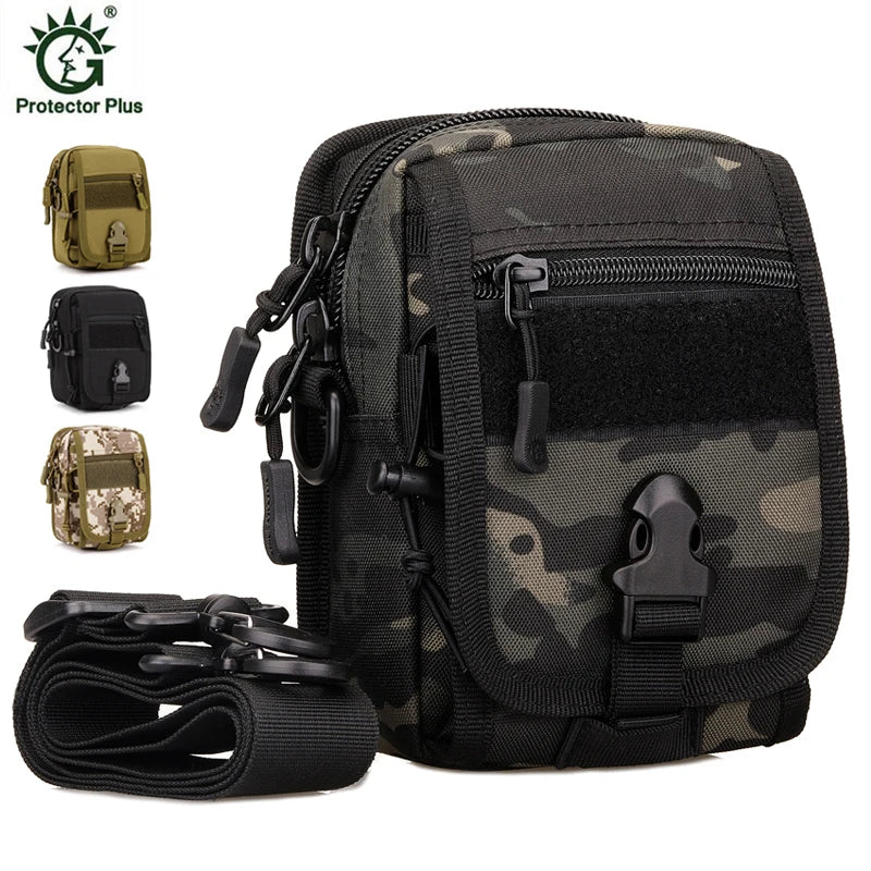 Men's Small Shoulder Bag Molle Military Messenger
