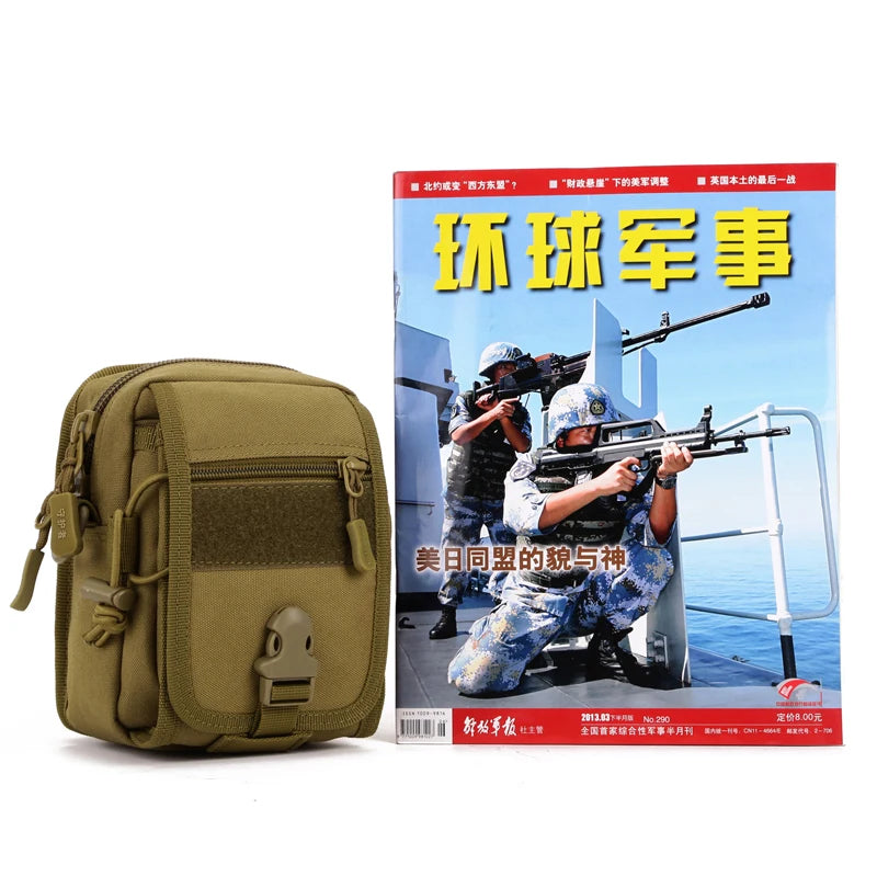 Men's Small Shoulder Bag Molle Military Messenger