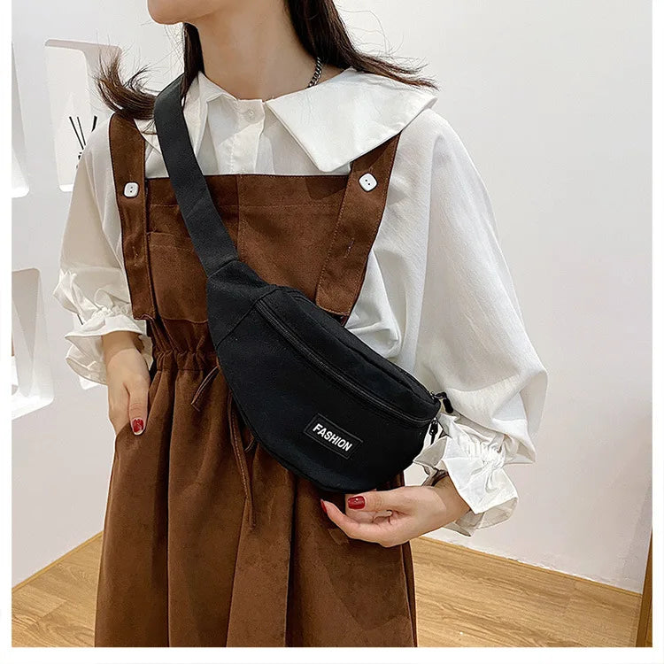 Sports Waist Bag Fitness Chest Bag Running Messenger Bag
