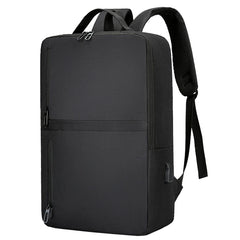 Men's Stylish Waterproof Backpack with USB Port for 15.6 Laptop