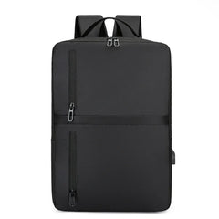 Men's Stylish Waterproof Backpack with USB Port for 15.6 Laptop