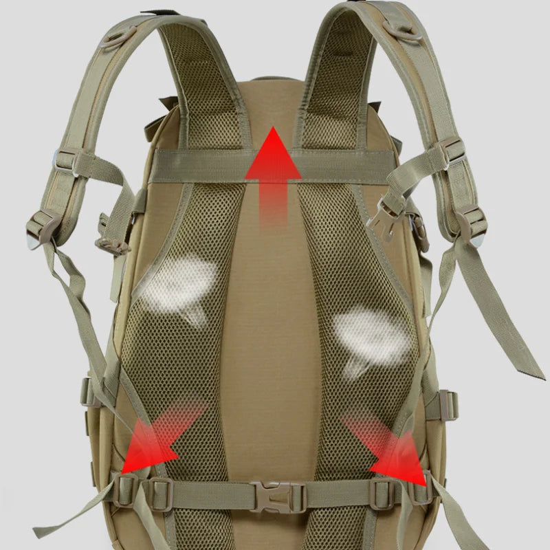 Men's Reflective Camouflage Tactical Backpack