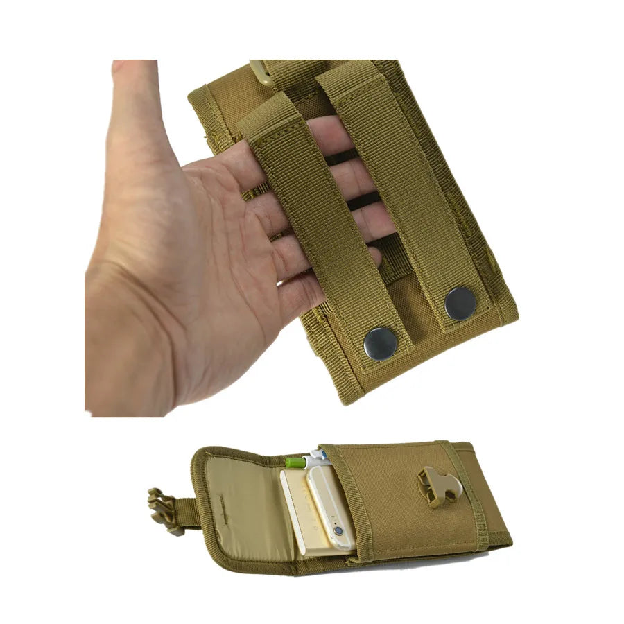 Tactical Mobile Phone Bag Men's Women's Sports Belt Pouch