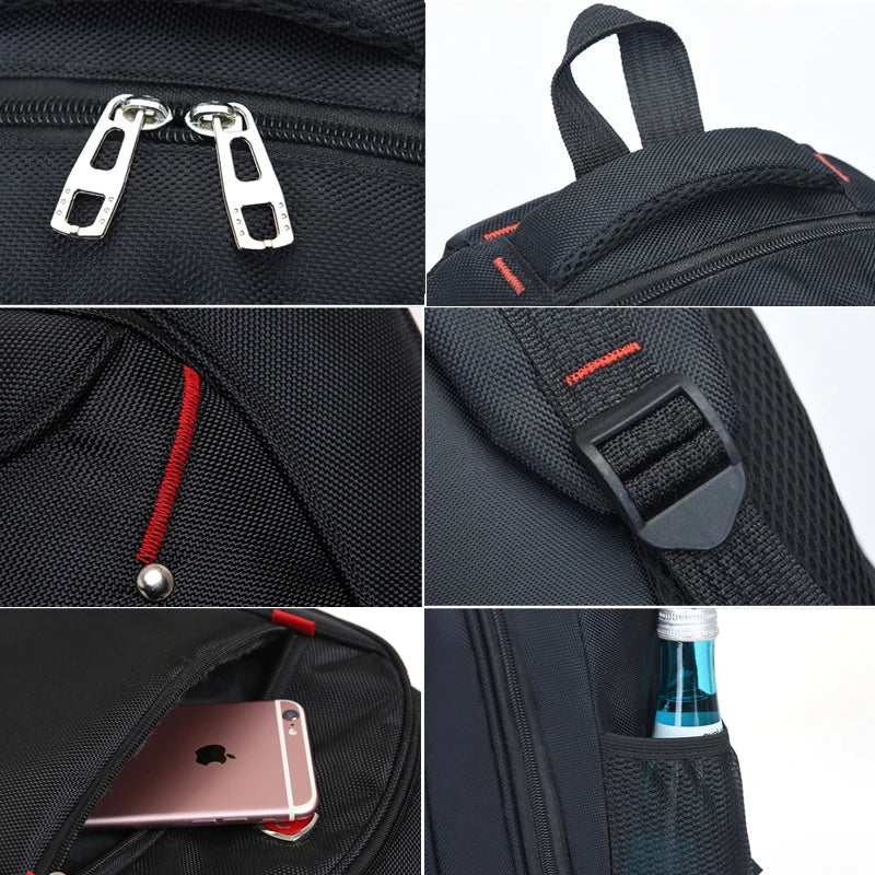 Men's Casual Laptop Business Backpack Schoolbag Teenagers Travel Sports