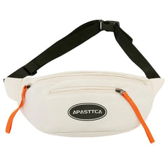 Men's Waist Bag High Street Chest Bags Boy's Chest Phone Purse Male Canvas Casua